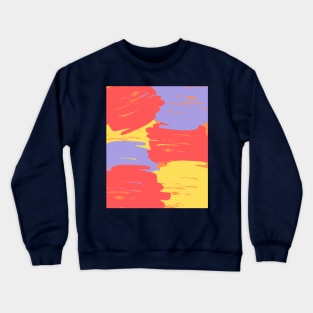 Colorful splash of color Crewneck Sweatshirt